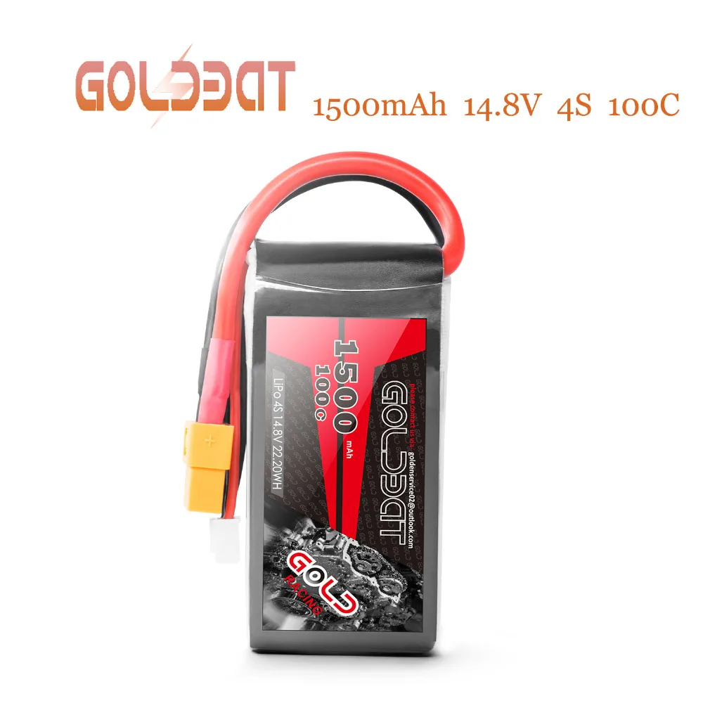 Аккумулятор GOLDBAT 1500 мАч lipo 14 8 в C шт.|Детали и аксессуары| |