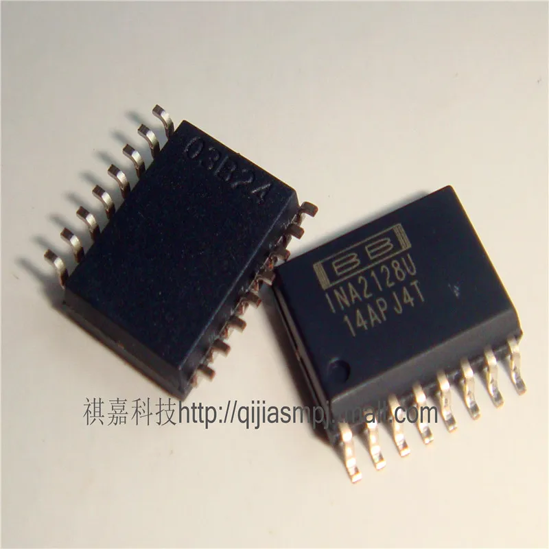 100% новые оригинальные INA2128 SOP16 INA2128U низкая мощность измерительный