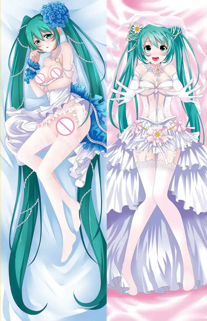 5 Обновление Криптон популярная музыка девушка Мику серия аниме персонажи VOCALOID IA& kagamine rin len наволочка для тела - Цвет: 5