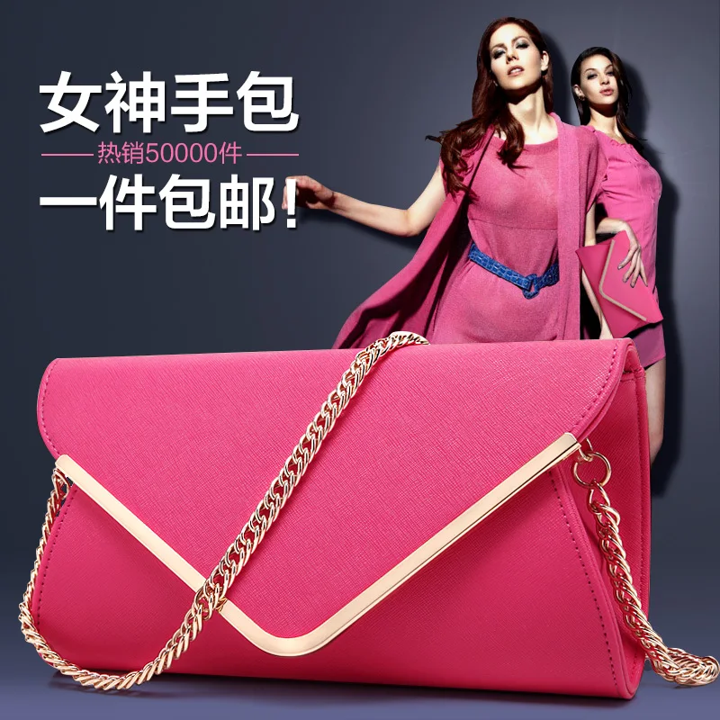 Summer 2015 women's envelope clutch bag one shoulder cross-body handbag small bags | Багаж и сумки