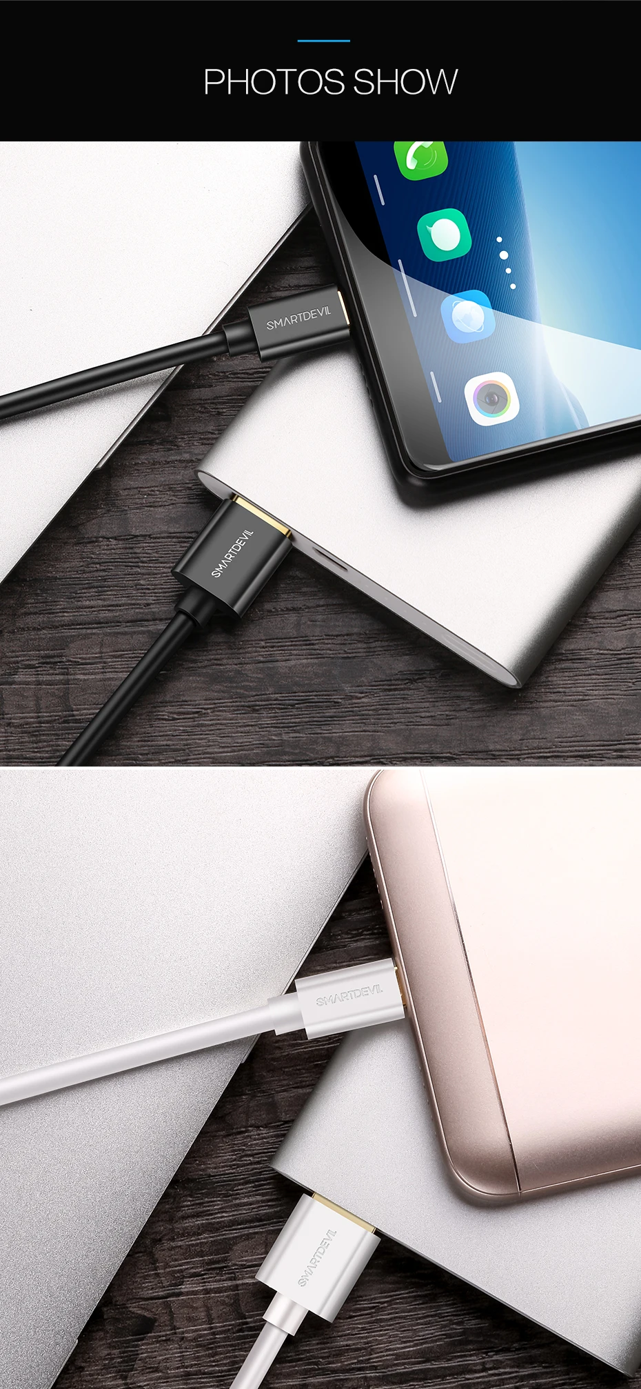 Кабель Micro USB для быстрой зарядки SmartDevil 3A для huawei Xiaomi power Bank зарядное устройство Android мобильный телефон компьютерный кабель для передачи данных