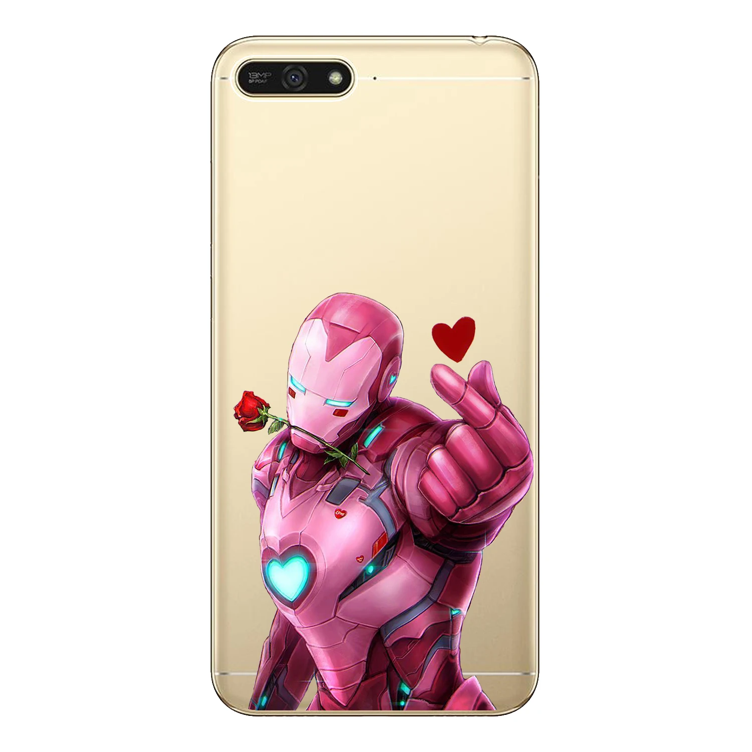Чехол для Huawei Honor 7A 5 7 дюйма мягкий силиконовый чехол из ТПУ Y6 2018 телефона с