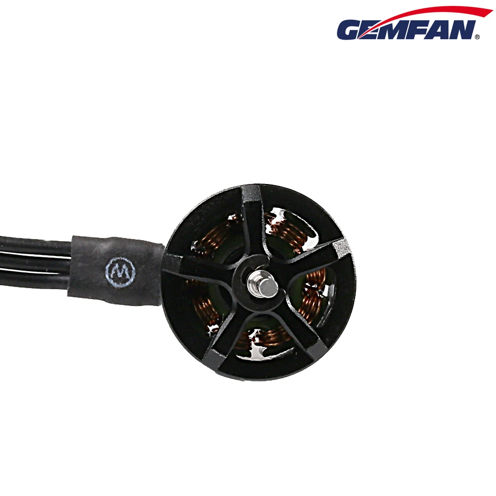 Бесщеточные двигатели GEMFAN 08028 12000KV 1 2S бесщеточный двигатель для гоночного