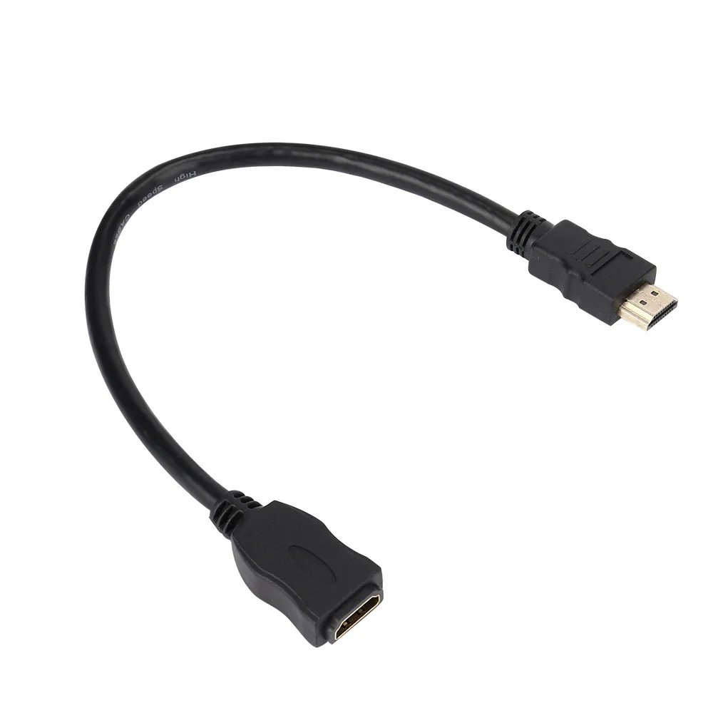 Удлинительный кабель HDMI штырь гнездо v1.4 3D с высокой скоростью Ethernet 2017 новые