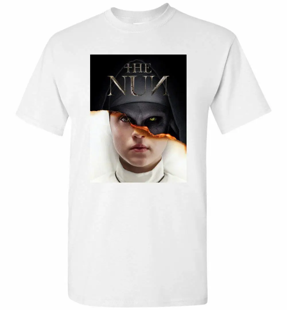 The Nun футболка американский ужас фильм триллер хорошая Мужская Размер S-5XL | одежда