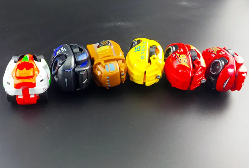1 шт. disney Pixar Cars 2 3 Lightning McQueen экзотический детский гоночный автомобиль мальчик Рождественский подарок модель автомобиля деформированная игрушка яйцо подарок