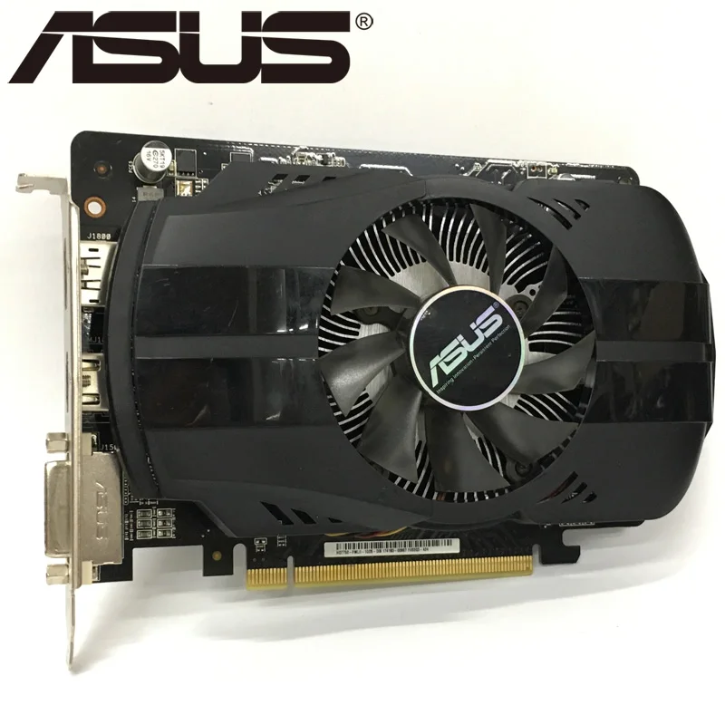 Видеокарта ASUS HD 7750 1 ГБ 128 бит GDDR5 видеокарты для ATI Radeon HD7750 VGA карты используются