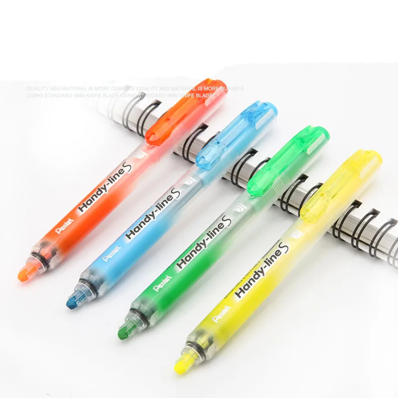 Pentel Handy Line S Highligter маркер SXS15 4 0 мм Выдвижной многоразовый