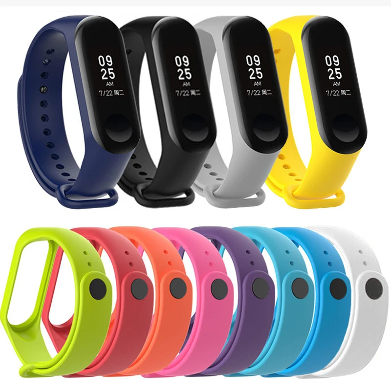 Ремешок сменный для Xiaomi Mi Band 3 качественный браслет pandora Xiomi 4 аксессуары смарт