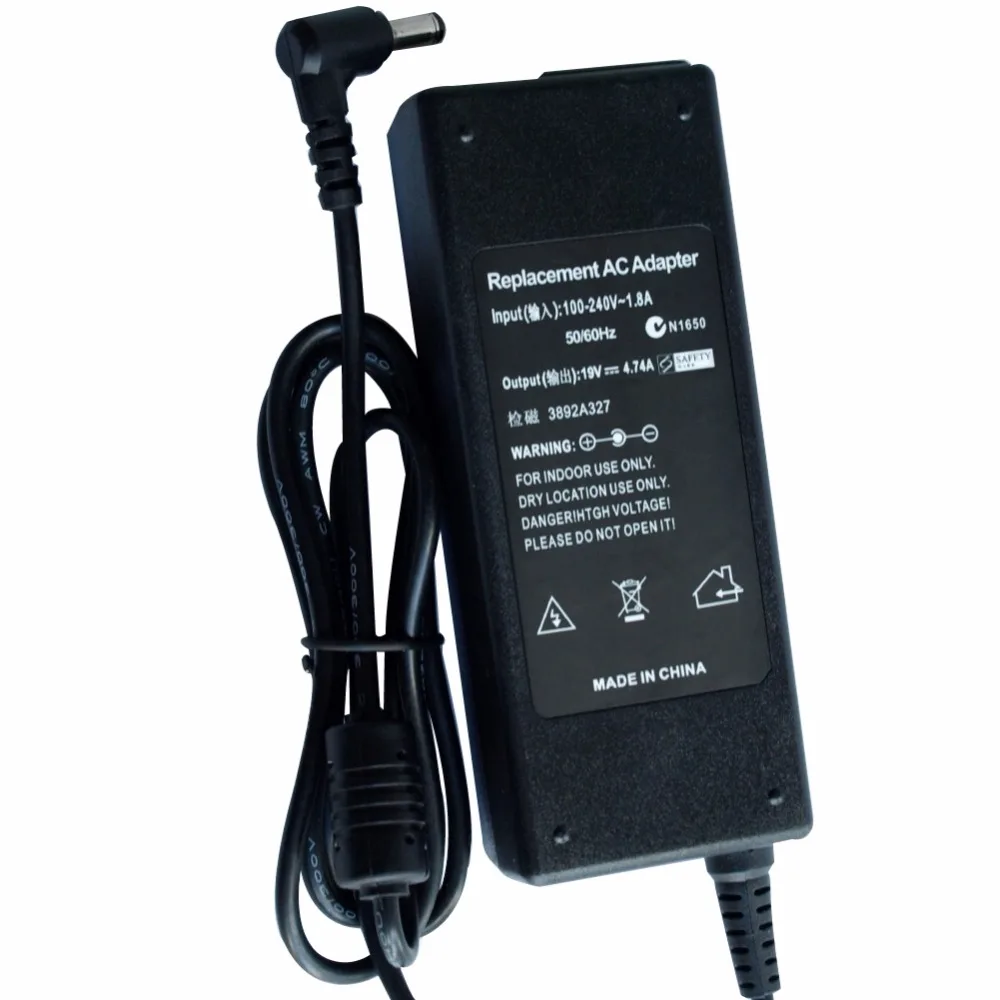 Адаптер переменного тока XINKAITE 19V 4.74A 90W зарядное устройство для Toshiba Satellite 1700 1900 1905