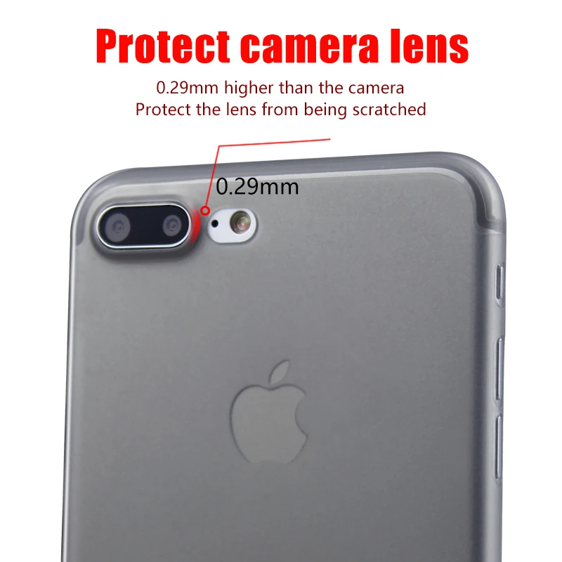 MeowCase 0.3mm Ultra thin Phone Cover For iphone X XS 7 8 Plus Case Matte Back for iPhone 6 6s case coque Original feeling |
