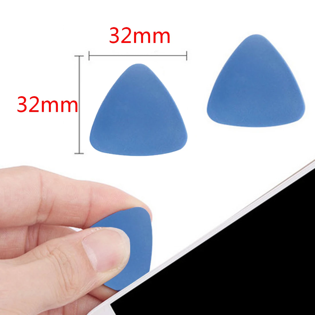 10pcs dünne kunststoff gitarre picks dreieck handy reparatur tools kit pry eröffnung werkzeug set für iphone hand werkzeuge free global