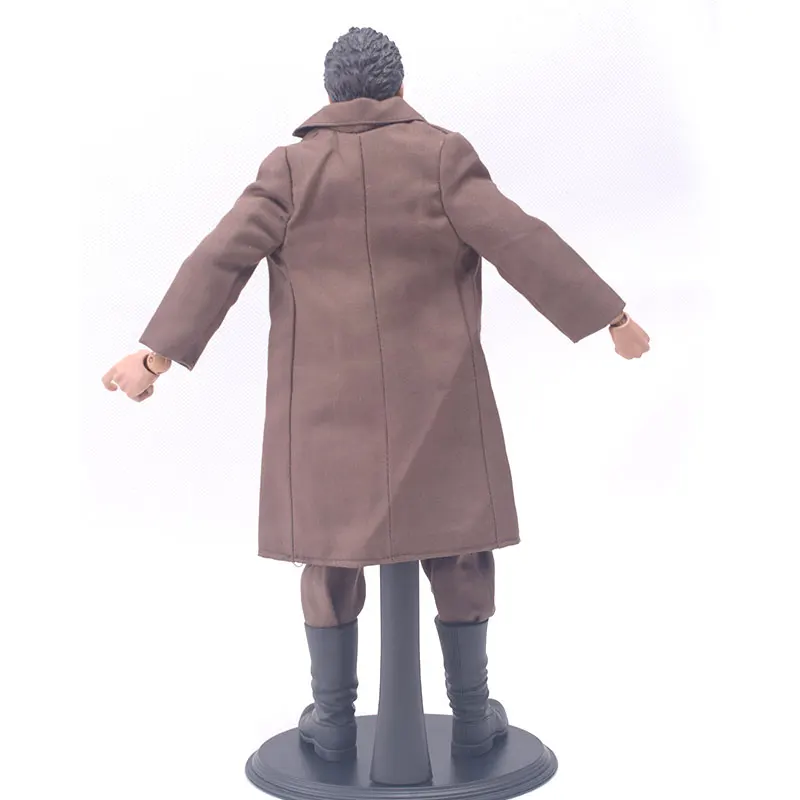 Длинное пальто в масштабе 1:6 для солдат людей гражданское брюки хлопковая одежда