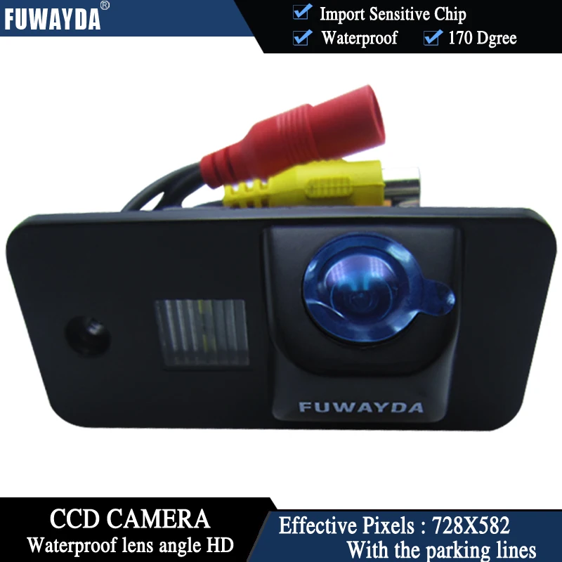 Беспроводная CCD-камера заднего вида FUWAYDA для AUDI A3 S3 A4 S4 A6 A6L S6 A8 S8 RS4 RS6 Q7 + 4 3-дюймовый