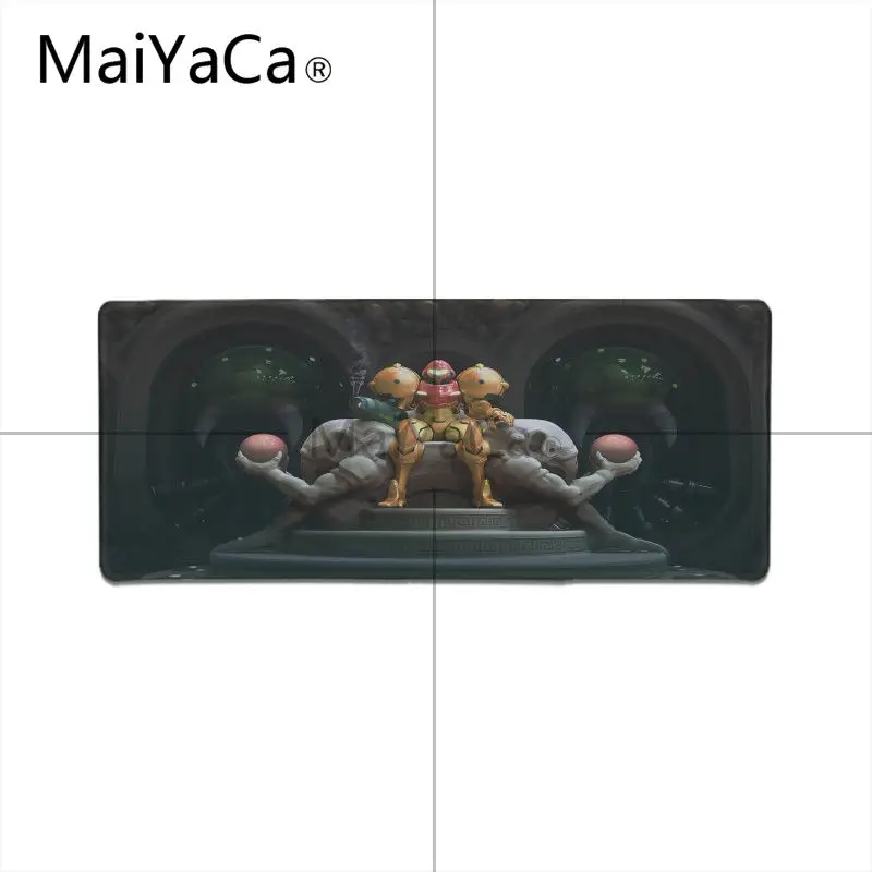MaiYaCa Metroid Samus Gamer Speed Mice розничная продажа маленький резиновый коврик для мыши