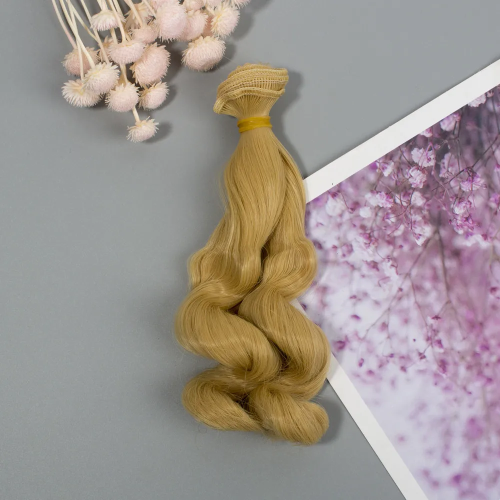 Парики для кукол шарнирных сделай сам термостойкие волосы с кудрявыми волосами