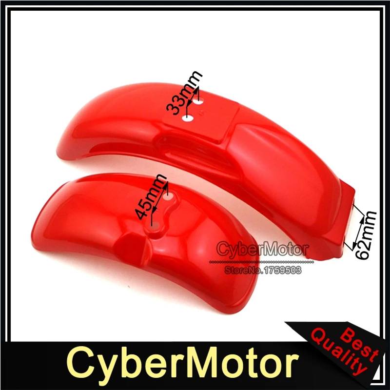 Переднее и заднее крыло пластиковые защитные наборы обтекателей для Honda Bike Skyteam Z50