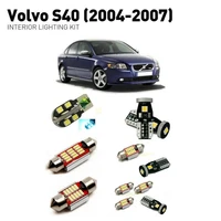 led interior lights for volvo s40 2004 2007 21pc led lights for cars lighting kit automotive bulbs canbus