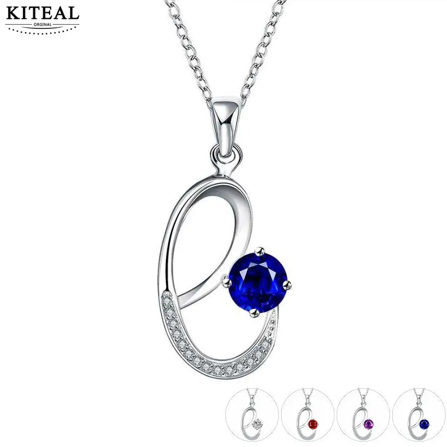 KITEAL новая распродажа серебряный цвет кулон для женщин буквы E алфавитов Письмо
