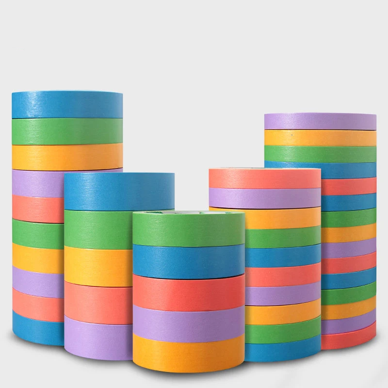 3 мм x 25 м розовая односторонняя липкая лента тонкая Васи маскирующая для