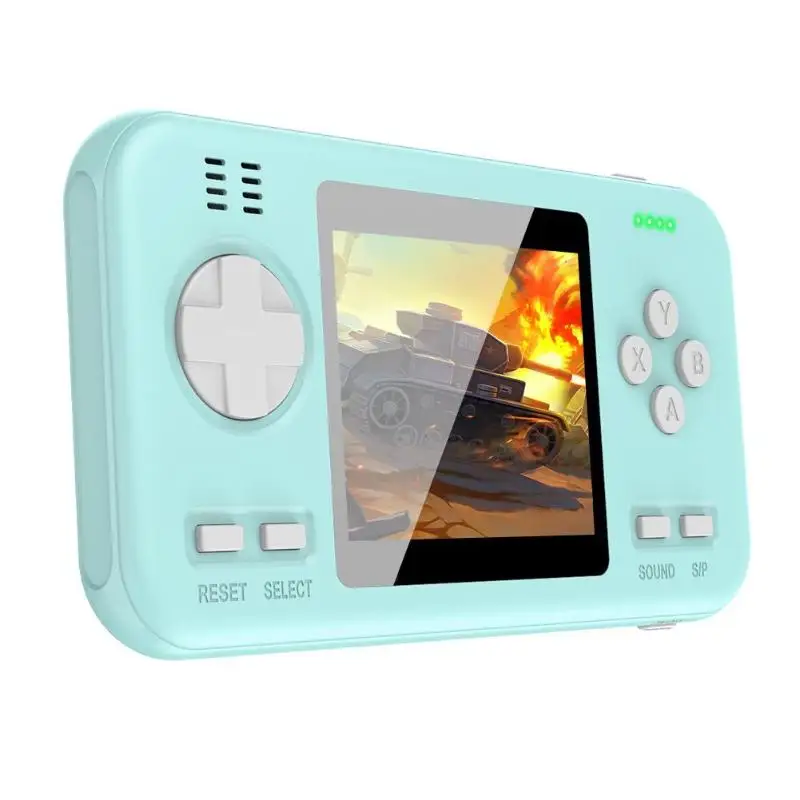 Портативная игровая консоль ретро-плеер 416 Классическая игра w/8000 mAh power Bank Mini 2," lcd цветной видео игровой Автомобильный плеер классический