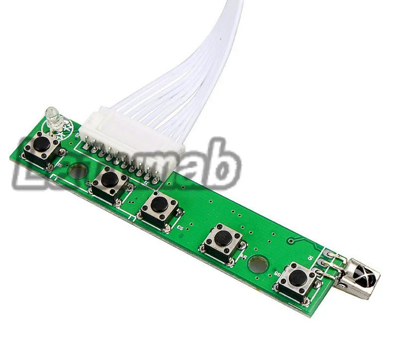 ЖК экран Latumab плата драйвера для Raspberry Pi AT080TN52 HDMI VGA AV LVDS автомобиля проекция по