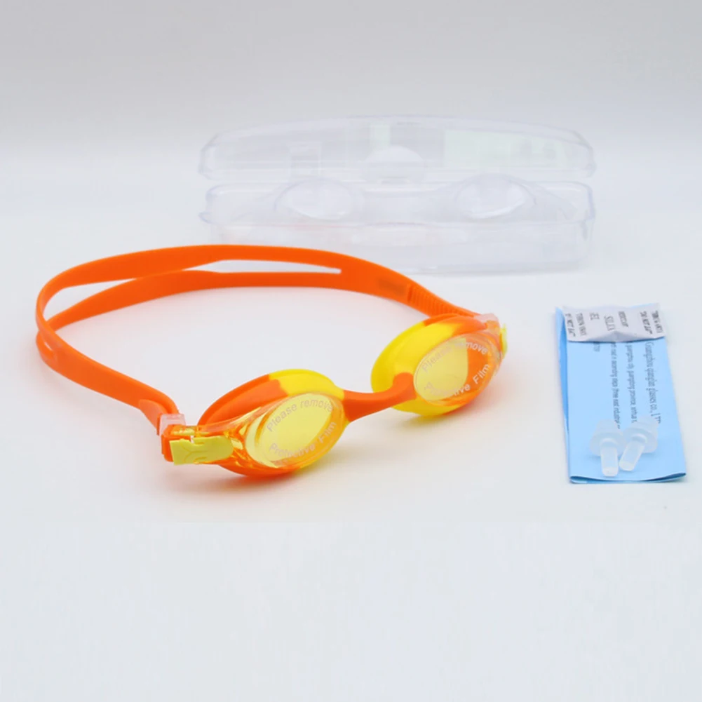 Новые детские очки для плавания мальчиков и девочек HD непромокаемые