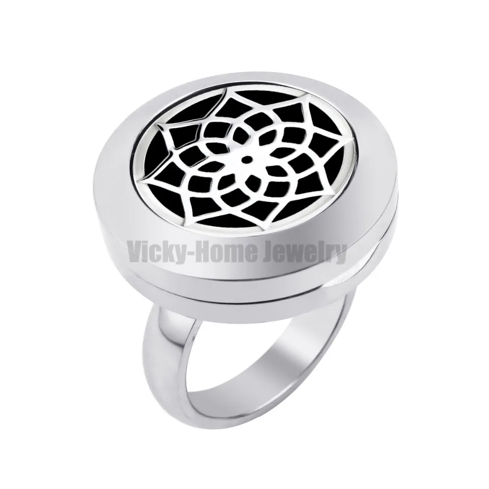 Кольцо медальон для рассеивателя эфирных масел 20 мм|locket ring|ring with crystaldesigner ring |