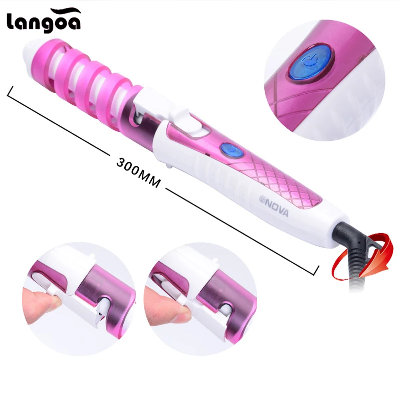 Новая Профессиональная портативная керамическая плойка для завивки волос |