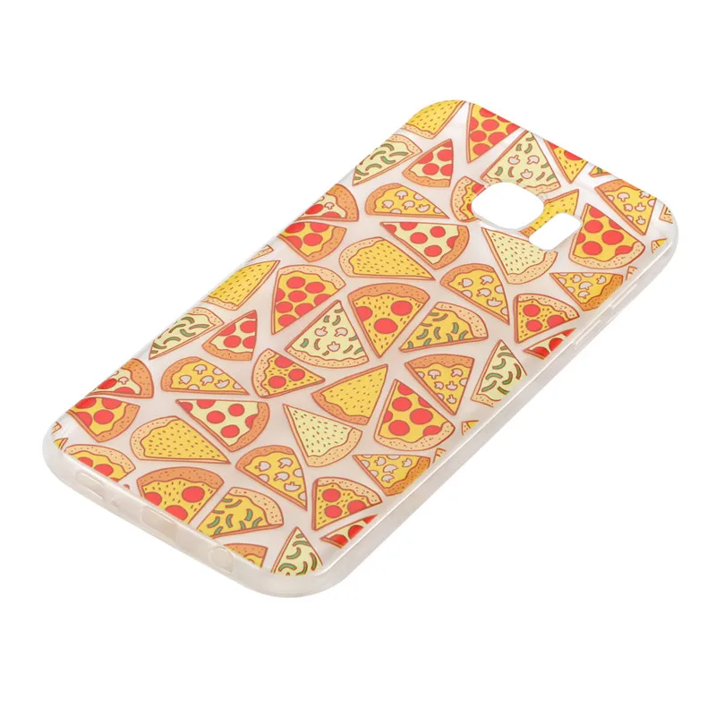 Luxury cartoon silicone case for Samsung galaxy S7 edge CASE COVER ultra soft new fruit fashion cover Galaxy Fundas |