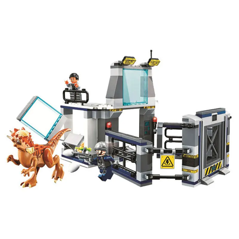 Bela мир Юрского периода Stygimoloch Breakout Строительный набор совместимых Legoings 75927