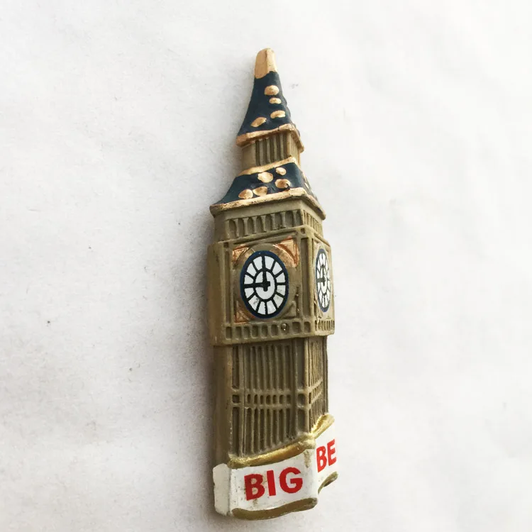Магнитная наклейка на холодильник Lychee London Big Ben известный Ландшафтный магнит