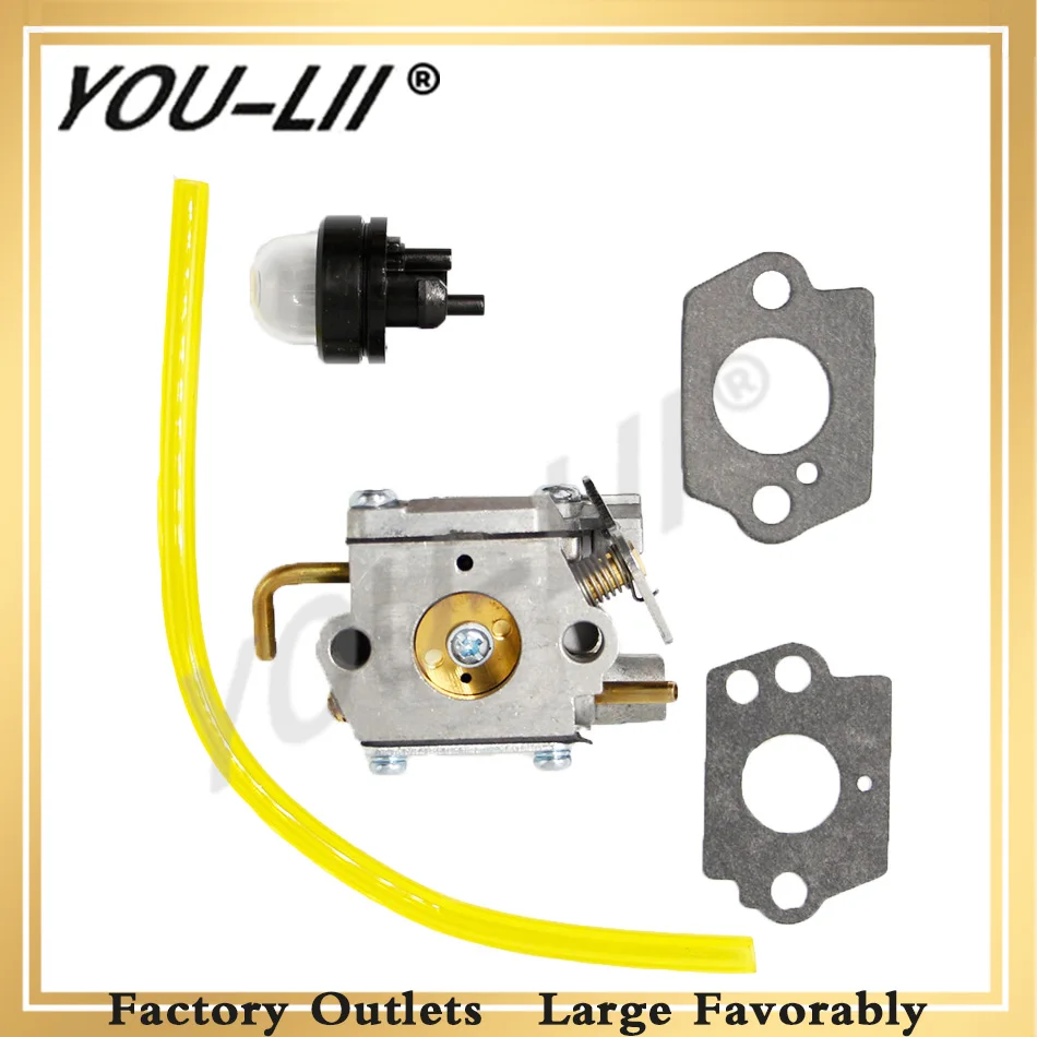 YOULII OEM для Walbro WT-827 / WT827 карбюратор арматура карбюратора Ryobi &amp Ryan триммеры Zama C1U-P10A