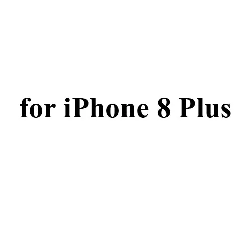 for iPhone 8 Plus 5 шт., наклейка s для iPhone 6, 6 S, 7, 8 plus, X, XS, Max, XR, задняя пленка, защита от отпечатков пальцев, матовая наклейка из углеродного волокна для декора - Цвет: for iPhone 8 Plus