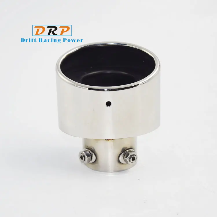 1 шт. наконечник выхлопной трубы из нержавеющей стали одинарная выхлопная труба