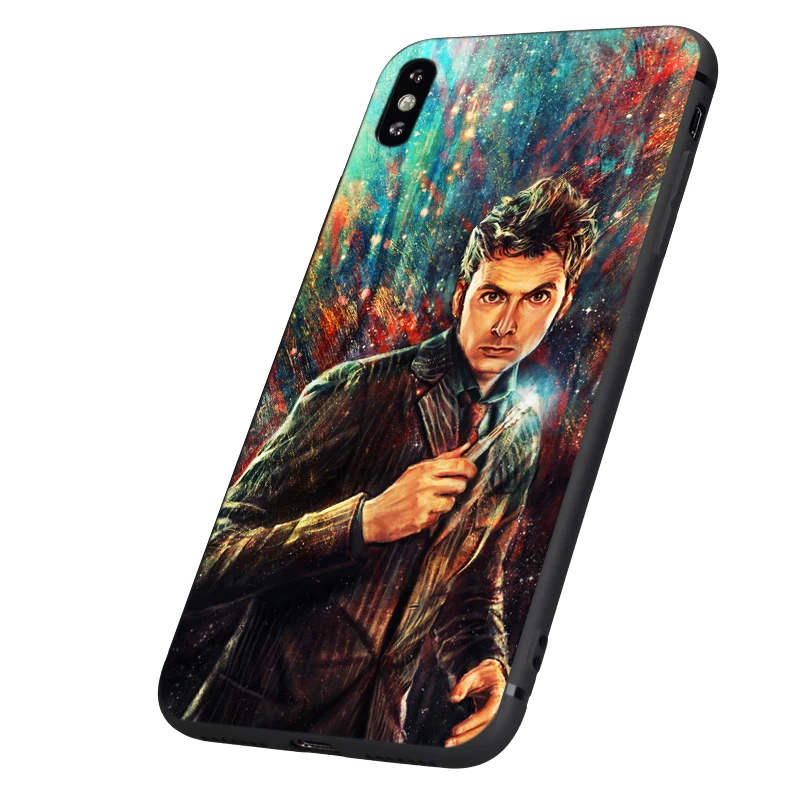 Черный чехол из ТПУ для iphone 5 5s se 6 6s 7 8 plus x 10 силиконовый XR XS 11 pro MAX Доктор