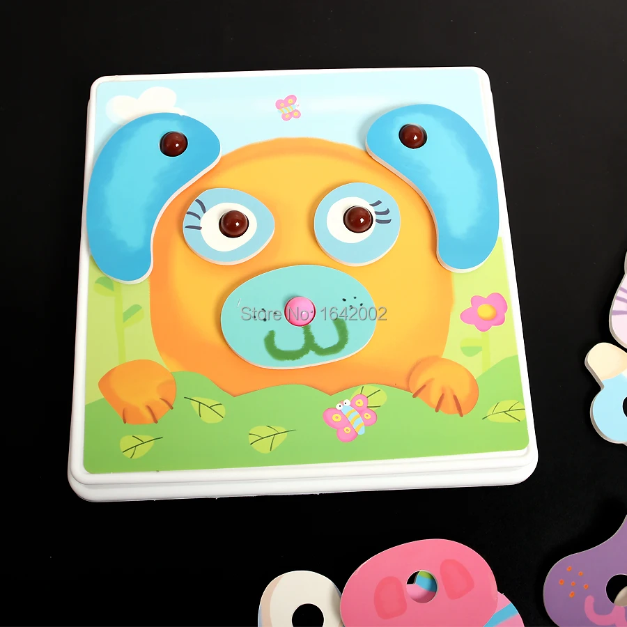 Пазл детский 3D с животными из ЭВА | Игрушки и хобби