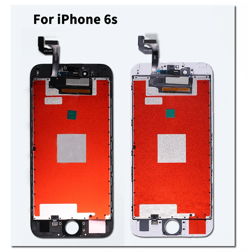 Заводская акция, ЖК-дисплей для iPhone 5S 6, AAAA+++, качественный ЖК-дисплей, сенсорный экран для iPhone 6S, 7, 4S, 8,, тестовая работа