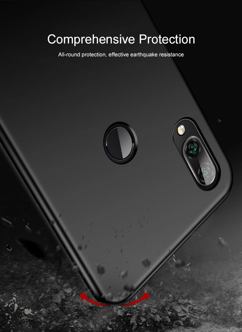 Чехол для redmi note 7, чехол, Твердый Чехол, Mofi,, pc, для xiaomi redmi note 7, чехол, однотонный, fundas redmi note 7, чехол