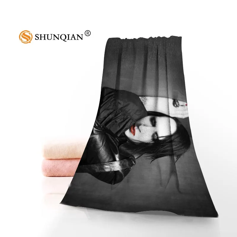 

Marilyn Manson Towels Microfiber Bath Towels Travel,Beach,Face Towel Custom Creative Towel Size 35X75cm And 70X140cm A7.24