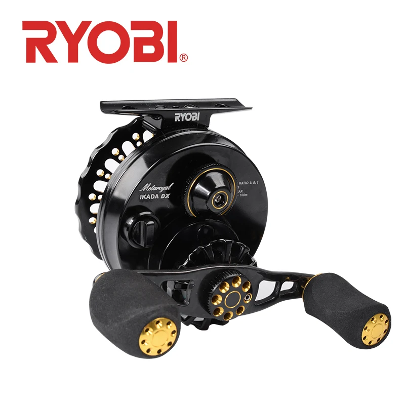 100% оригинал RYOBI IKADA 60 DX Рыболовная катушка плотное колесо правое и левое