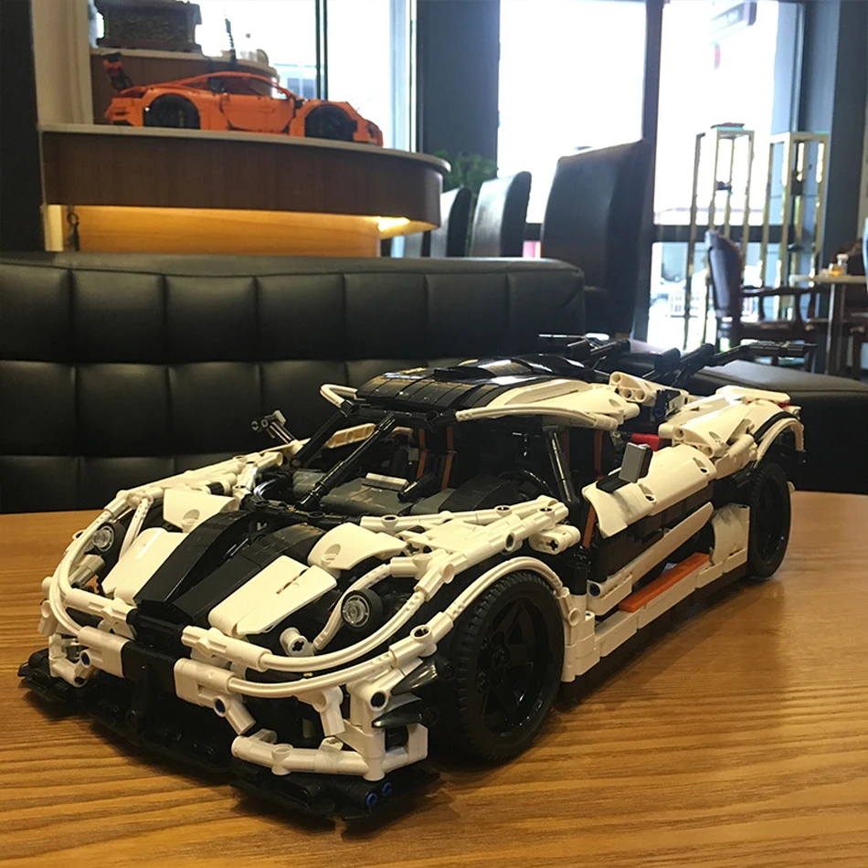 23002 техника серии 3236 шт. MOC-4789 изменение комплект гоночных автомобилей Детские конструкторных блоков, Детские кубики, игрушки для ребенка 42056