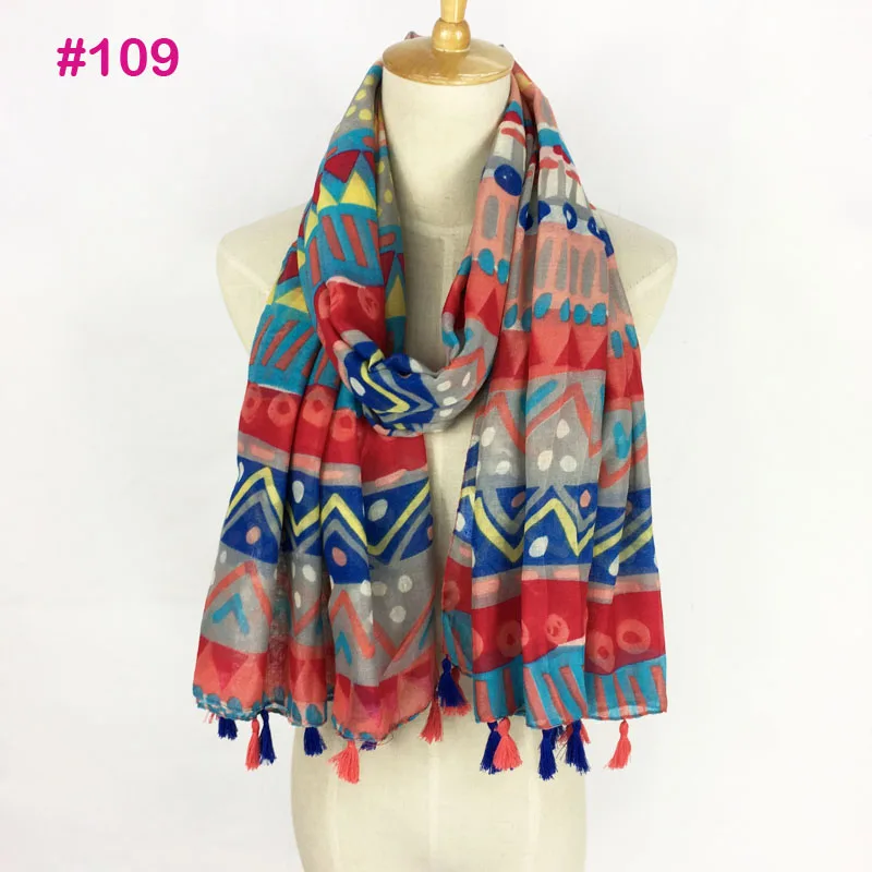 2018 Горячая Распродажа Новый Модный женский шарф длинные шарфы с кисточками