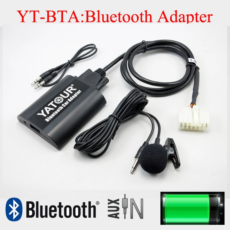 

Автомобильный радиоприемник Yatour с Bluetooth, набор для Toyota Lexus 5 + 7PIN с AUX входом