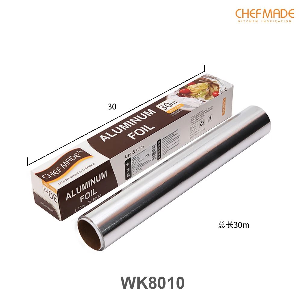 CHEFMADE дозатор алюминиевой фольги для выпечки 5 м/10 м/20 м/30 м барбекю гриль печь