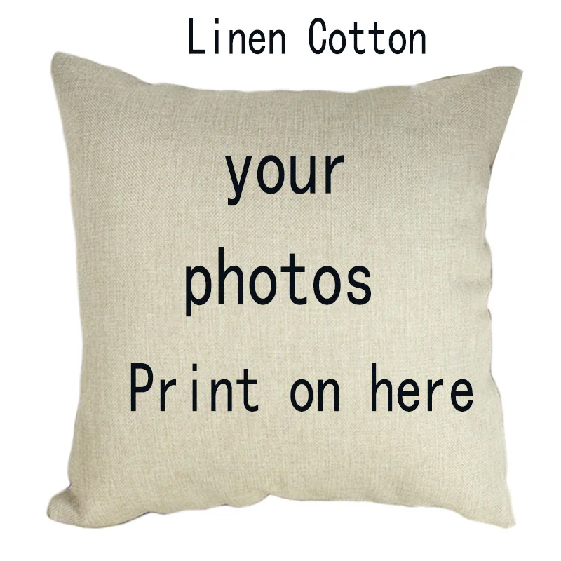 

2019 New Design Picture here Print, Pet ,wedding personal life photos customize gift home cushion cover pillowcase Pillow cover