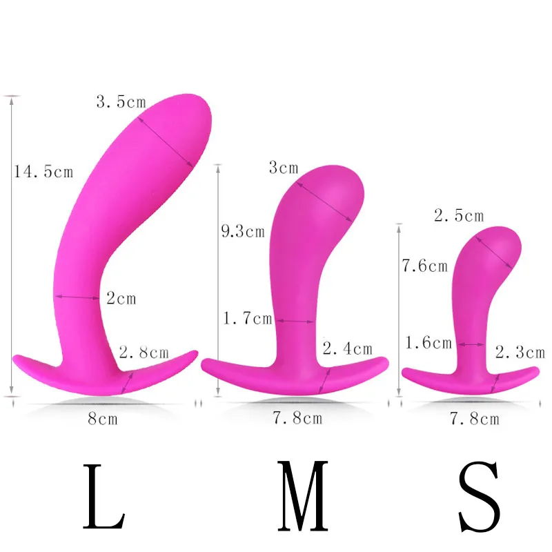 ANAL PLUG Silicone Butt Plug Anale Masturbation Sextoys Anaal Ass Massage Sex Anal Toys for Couples Men Woman Gay Buttplug | Красота и