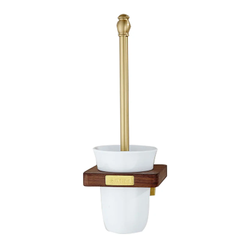 Аксессуар для ванной комнаты Твердый латунный держатель туалетной бумаги черный