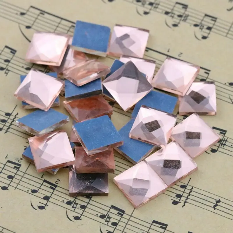 

Prajna DMC Квадратная Форма Стразы для ногтей с плоской основой для одежды клей стразы стеклянные камни для свадебного платья F