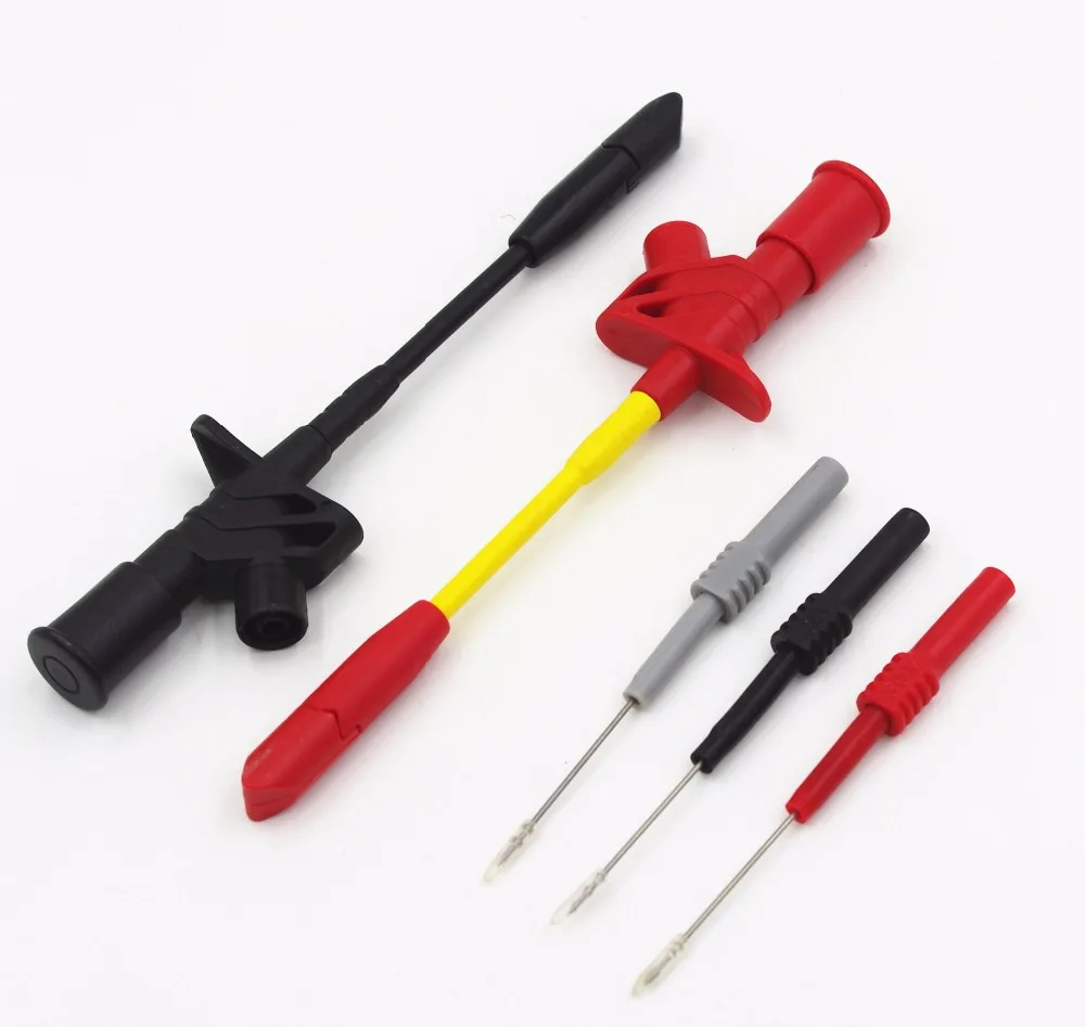 4 мм гнездо типа банан гибкая игла для пирсинга неразрушающая силиконовая